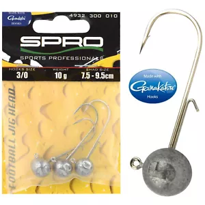 Spro Jigkopf Round Jig 22 Jighead Gamakatsu Haken Baitholder Gummifisch Gr.2-5/0 - Bild 1 von 48