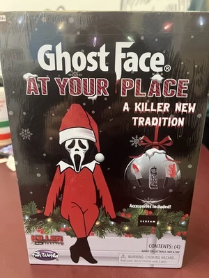 FUN WORLD RARE Scream Ghost Face At Your Place Elf On The Shelf Officially Licensed Spirit