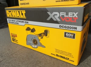 DeWalt DCG200N "Bares Tool" 60V MAX FLEXVOLT XR Beton-Nutwerkzeug - Bild 1 von 1
