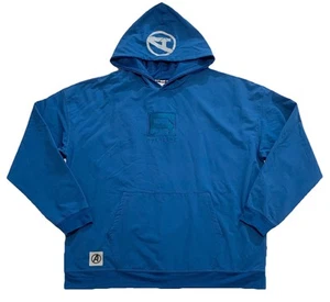 Disney Parks Marvel Avengers Mens Large Pullover Jacket Hoodie Hero Campus Blue - Picture 1 of 7