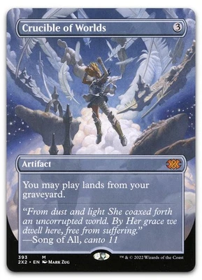 世界坩埚(无国界)#393 (近乎完好) 双大师 2022 2X2 魔术万智牌 — 第 1/2 张图片