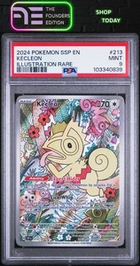Kecleon #213 2024 Pokemon Ssp En-Surging Scintille Pokémon PSA 9 - Foto 1 di 2