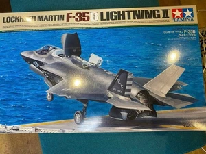 Tamiya 1/48 F-35B Lightning II Model Kit Unopened Used Condition - Picture 1 of 7