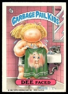 1986 Topps Garbage Pail Kids Series 5 #169a Dee Faced EX/NM - Picture 1 of 2
