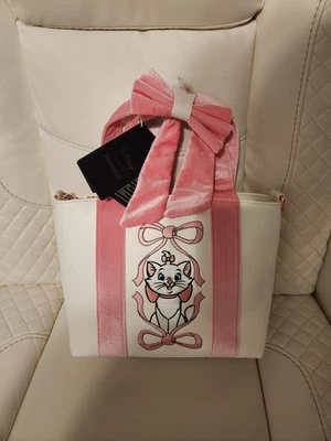 Bolso Bandolera Loungefly Disney The Aristocats Marie Terciopelo Arco Foto 1 de 3