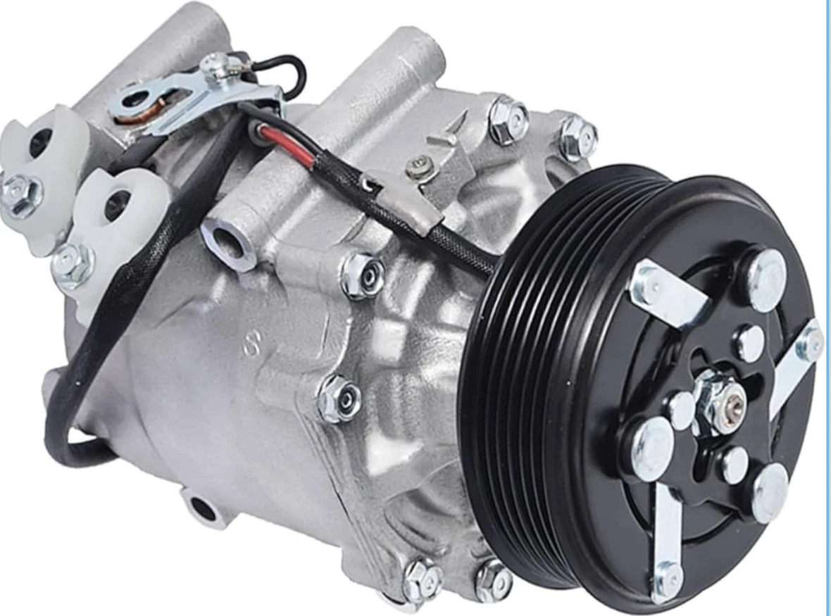 Compresor De A/C TRSA09 Para Honda Civic 1.3L (Hybrid) - 2003 2004 2005 QR