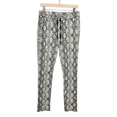 PJ Salvage Animal Snake Print Casual Pajama Pants Slim Leg Lounge Pants Small S - Image 1 of 4
