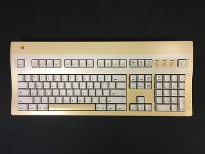 Vintage 1995 Apple Extended Keyboard II - 2 ADB Ports - M3501 - Adjustable Riser - Image 1 of 4