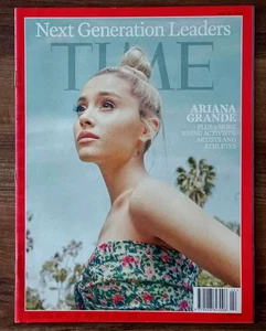 TIME Magazine 2018 Ariana Grande Next Generation Leaders No Label Collectible - Picture 1 of 2