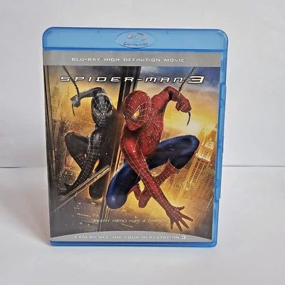 Spider-Man 3 - Marvel  - [Blu-ray] (2007) Promo - Very Good Cond- Fast Shipping - Image 1 of 4