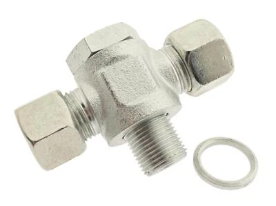 TOOLNERDS T - Schwenkverschraubung metrisch mit O-Ring Abdichtung Stahl verzinkt leicht