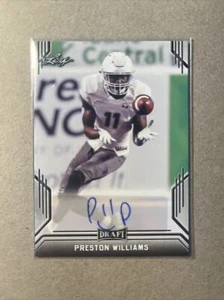Autógrafo Preston Williams Leaf Draft 2019 #BA-PW1 fútbol americano - Imagen 1 de 1