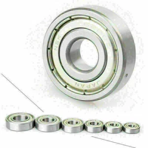 Kugellager 6200ZZ/6201ZZ/6202ZZ/6203ZZ/6204ZZ/6205ZZ 1PC Neu - Bild 1 von 12