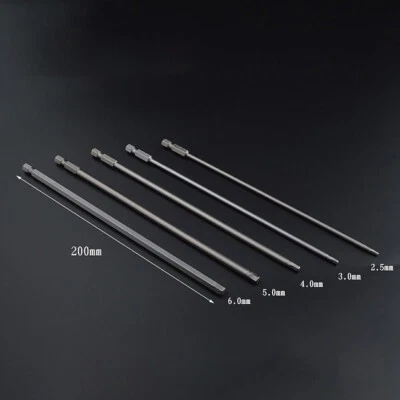 Hex Key Allen Bit Set 1.5-12mm Extra Long Magnetic Screwdriver Power Drill 1/4" - Image 1 of 4