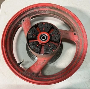 87 YAMAHA FZR1000 OEM REAR BACK WHEEL RIM - Picture 1 of 3