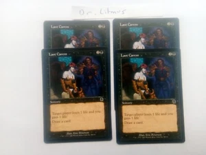 4x Last Caress Apocalypse MTG Great Condition - Picture 1 of 2