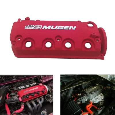 Mugen Styl Rocker Racing Engine Valve Cover for Honda Civic D16 VTEC D16Y8 D16Z6 - Image 1 of 4