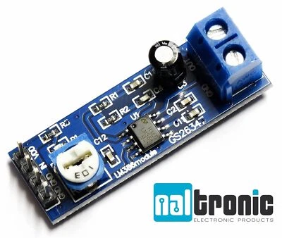 Audio Verstärkermodul Sound Sensor LM386 M1 Amplifier 200x Verstärkung 175 - Bild 1 von 4