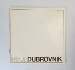 HDLU Dubrovnik 1984 Exhibition Catalogue Croatian Association of Fine Artists - Picture 1 of 4