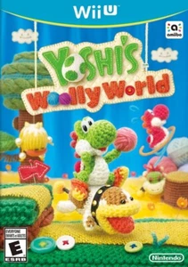 Yoshi's Woolly World Wii U Great Condition Complete Fast Shipping - Picture 1 of 1