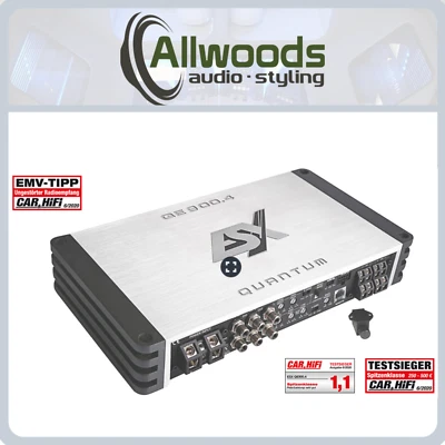 Amplificador digital ESX QE900.4 900w RMS 4 canales clase D Foto 1 de 4