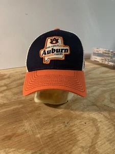 AUBURN TIGERS ZEPHYR MESH CAP/HAT NCAA - New With Tags -Orange & Blue - SnapBack - Picture 1 of 6