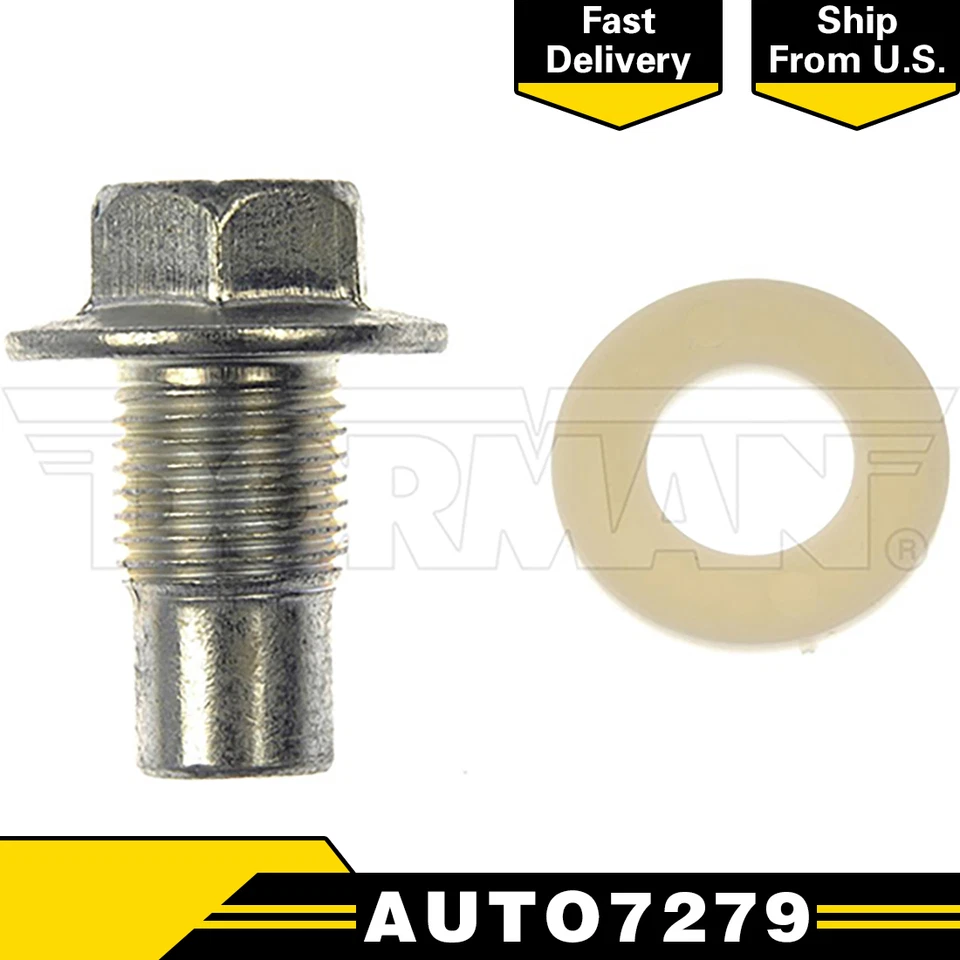 Dorman - Enchufe de drenaje de aceite de motor de grado automático 1 pieza para Chevrolet Corvette Del Ray DJ Foto 1 de 1