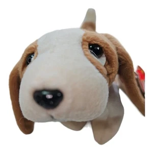 Ty Beanie Babies TRACKER the Dog Beanbag Plush Stuffed Animal Toy Retired - Picture 1 of 9