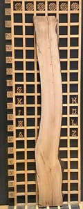 76 Kirschbrett Dekobrett Kirschholz Rustikal Baumkante 29mm x 18-26cm x 163cm - Bild 1 von 3