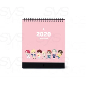 BTS Official MD CHARACTER 2020 CALENDAR 18 X 22.5cm + Tracking Number - Picture 1 of 5