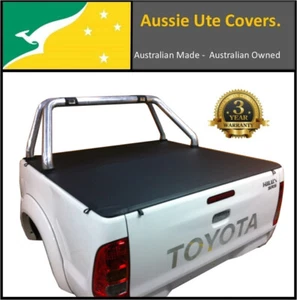 Clip On Tonneau Cover for Hilux Dual Cab SR5 A Deck April05-Sep15 Fits Sport Bar - Picture 1 of 3