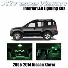XtremeVision Interior LED for Nissan Xterra 2005-2014 (8 PCS) Green