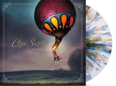 Circa Survive On Letting Go LP White w/Blue, Black, Orange Splatter Vinyl New  - Image 1 of 4