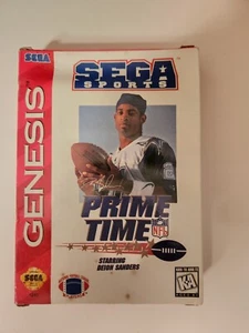 Prime Time NFL Football starring Deion Sanders (Sega Genesis, 1995) - Picture 1 of 7