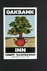 Matchbox label Pub Oakbank Inn Crieff Perthshire MI368