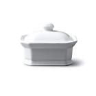 WM Bartleet & Sons 1750 T225 Butter/Terrine Dish with Lid, White