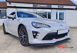 Alerón/divisor labial delantero Toyota GT86, plástico PU Scion FRS. Coches 2017+HT - Imagen 1 de 4