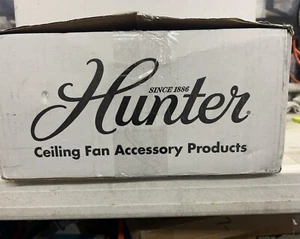 (4-Pk) Hunter Fan Ceiling Fan Light Cover Frosted White Glass 28501 - Picture 1 of 3