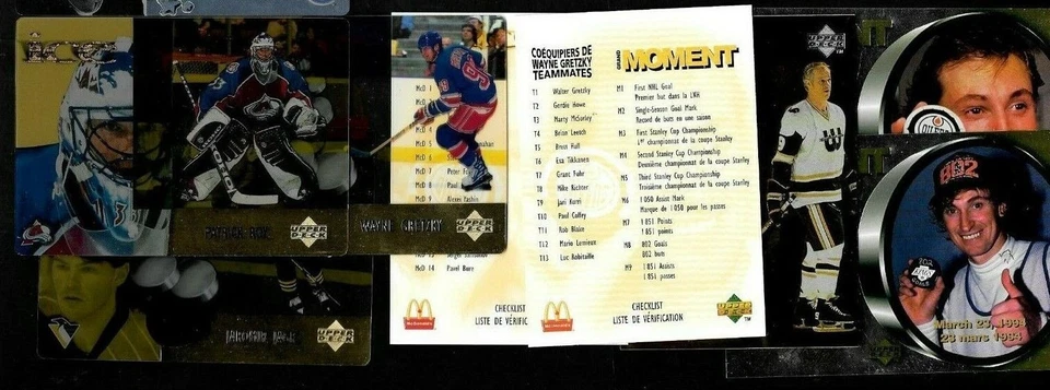1998-99 MCDONALD’S NHL HOCKEY CARD TEAMMATES + GRAND MOMENT SEE LIST - Image 1 of 1
