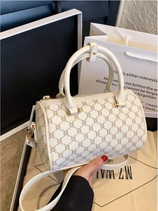 Multicolor Fashion Retro Flower Boston Shoulder Crossbody Handbag - Picture 1 of 6