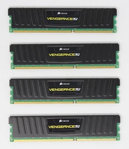 Corsair Vengeance LP 16 GB (4x4GB) CML16GX3M4X1600C8 DDR3-1600 RAM (#29196) - Bild 1 von 2