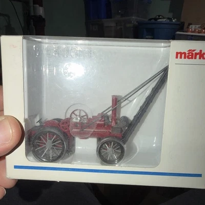 GRÚA A VAPOR MARKLIN HO 1891 VINTAGE Foto 1 de 4