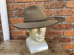 Sombrero de ganadero AKUBRA para hombre # talla: 60/L. Hecho en Australia 🇦🇺 - Imagen 1 de 17