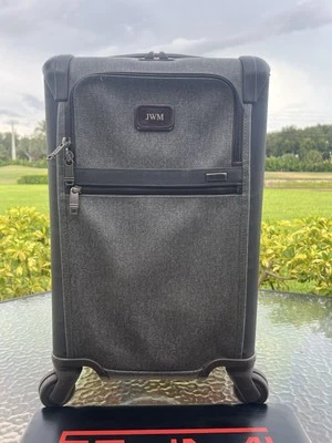 Tumi Alpha 2 descontinuado Earl cinza continental expansível transporte 4 rodas - Imagem 1 de 4