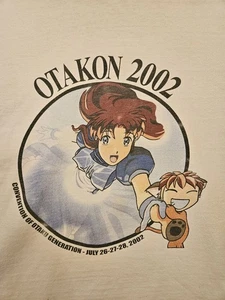 Camiseta De Colección Otakon 2002 Anime Convention Talla XXXL Mal Estado Manchas - Imagen 1 de 15