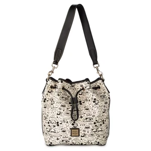 NEW Dooney & Bourke Disney Parks Mickey & Minnie The Picnic Drawstring Bucket - Picture 1 of 16