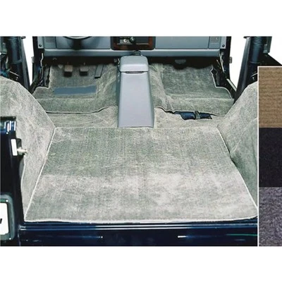 Rugged Ridge Gray Polypropylene Deluxe Carpet Kit for 76-95 CJ5 CJ7 Wrangler YJ — 第 1/4 张图片