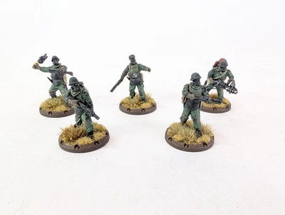 Dust Tactics Ejército Rojo SSU Escuadrón de Combate Cercano Miniaturas PRO PINTADO Foto 1 de 4