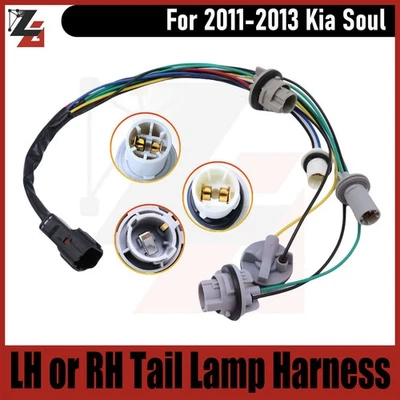For 2011 2012 2013 Kia Soul 92450-2K500 New Tail Lamp Harness LH or RH - Image 1 of 4