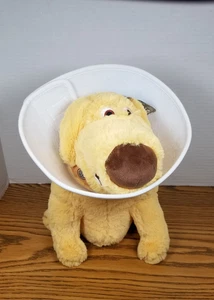 Peluche de 10" Doug el perro de la película Pixar Up de los parques de Disney con cono de vergüenza - Imagen 1 de 14